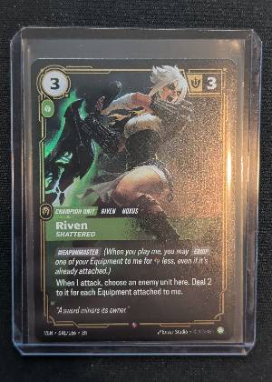 Riven, Shattered, graded 9.0