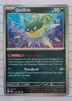 Qwilfish, graded 9.0