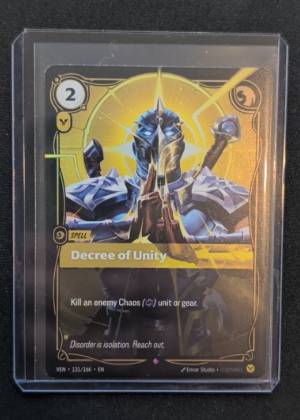 Decree of Unity, graded 9.0
