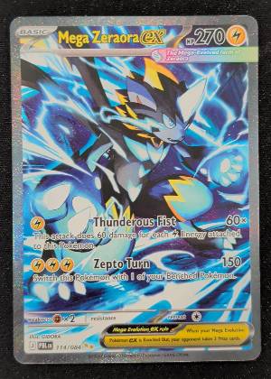 Mega Zeraora ex graded 9