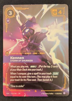 Kennen, Storm of Shuriken, graded 9.5