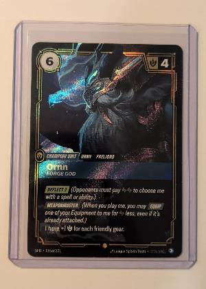 Ornn - Forge God (Alternate Art), graded 9.5