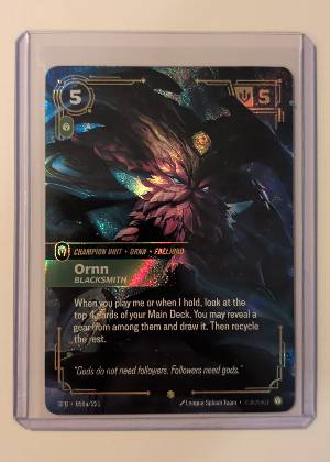 Ornn, graded 9.0