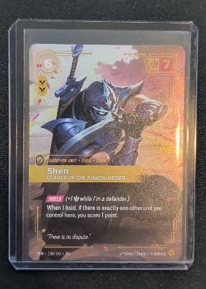 Shen, Leader of the Kinkou Order, graded 9.0