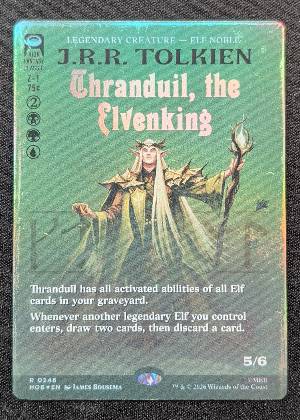 Thranduil, the Elvenking (Borderless), graded 8.0
