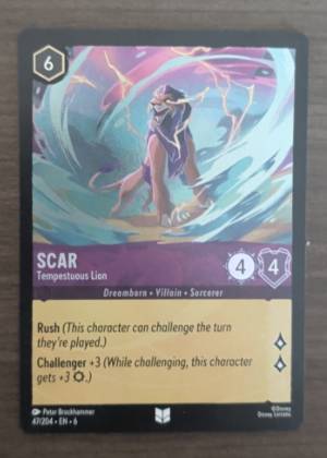 Scar - Tempestuous Lion, graded 8.0