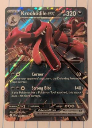Krookodile ex, graded 9.0