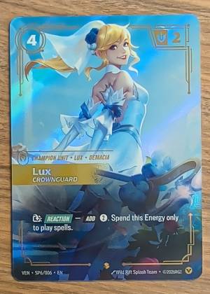Lux, Crownguard, graded 9.0