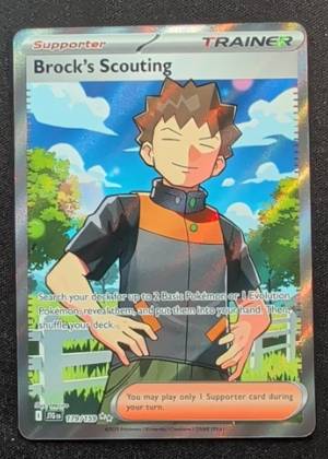 Brock's Scouting, graded 9.5