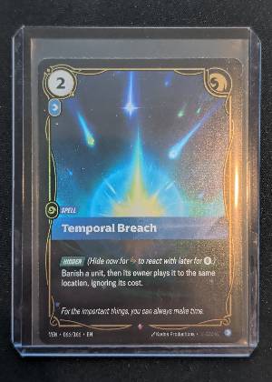 Temporal Breach, graded 9.0