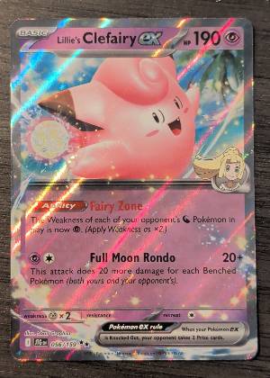 Lillie's Clefairy ex, graded 9.0