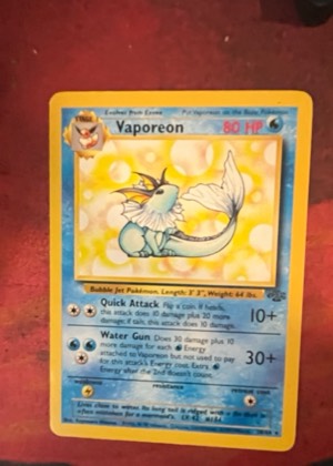 Vaporeon, graded 7.5