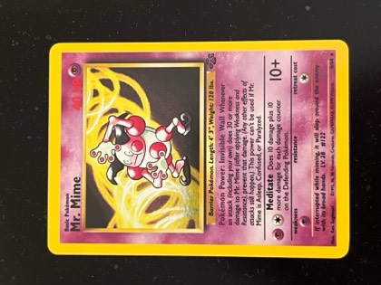 Mr. Mime (6), graded 8.0