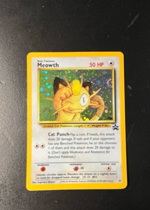 Meowth, graded 9.0