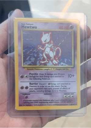 Mewtwo graded 8