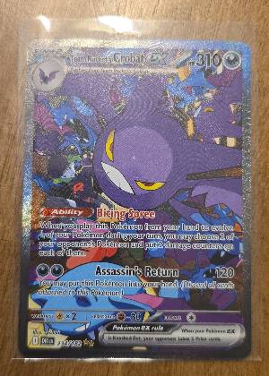 Team Rocket's Crobat ex, graded 9.0