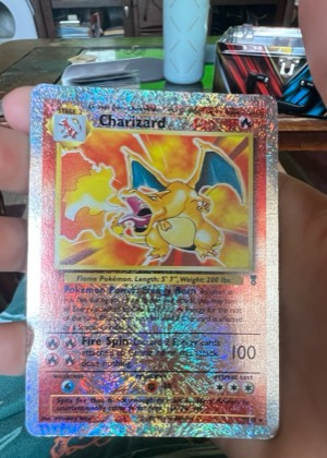 Charizard, graded 7.5