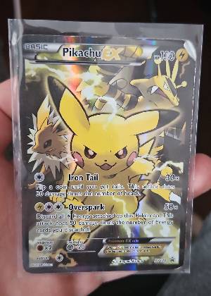 Pikachu EX, graded 7.5