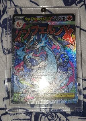 Mega Charizard X ex, graded 9.0