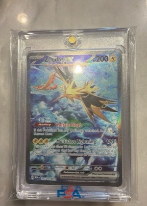 Zapdos ex, graded 9.5