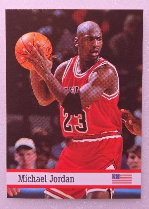 Michael Jordan, graded 8.5