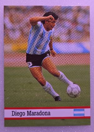 Diego Maradona, graded 9.0
