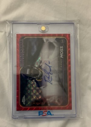 Randy Moss, graded 8.5