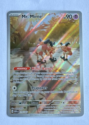 Mr. Mime, graded 9.5