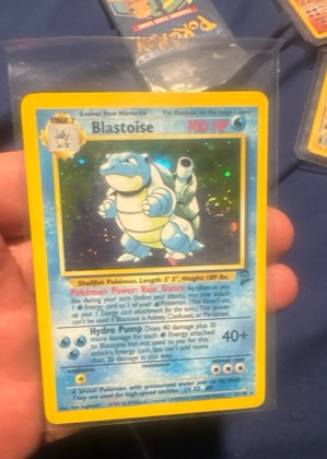 Blastoise, graded 9.0