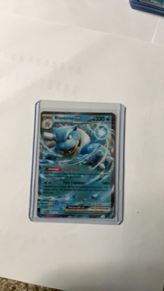 Blastoise ex graded 6 & below