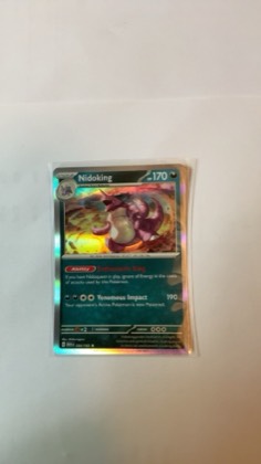 Nidoking, graded 9.0