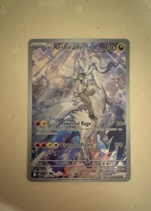 N's Reshiram, graded 9.0