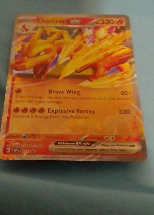 Charizard ex, graded 7.5