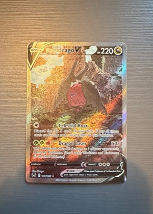 Regidrago V (Alternate Full Art), graded 9.0