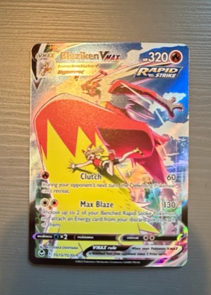 Blaziken VMAX, graded 9.0