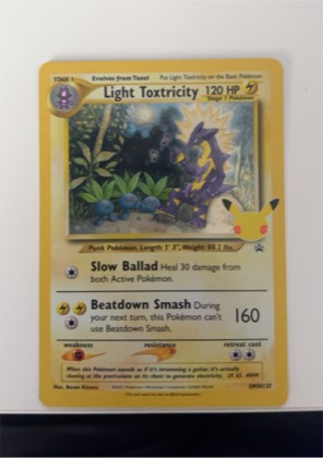Light Toxtricity - SWSH137 graded 8