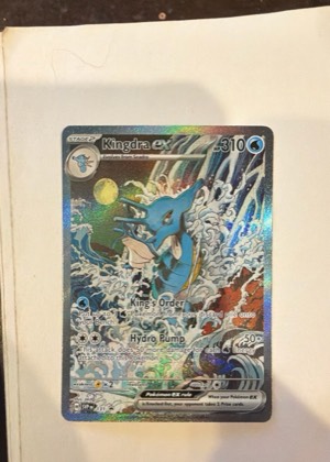Kingdra ex - 131 graded 9