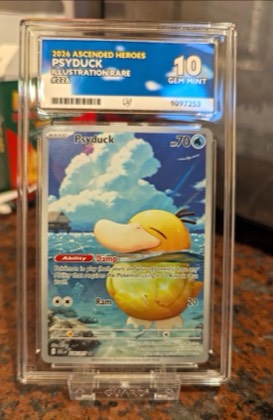 Psyduck, graded 9.0