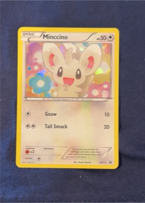 Minccino - BW13 (Cosmos Holo), graded 7.5