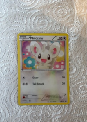Minccino - BW13 (Cosmos Holo), graded 7.5