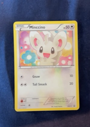 Minccino - BW13 (Cosmos Holo), graded 8.0