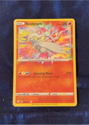 Reshiram graded 8