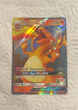 Charizard GX, graded 9.0