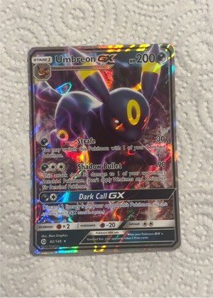 Umbreon GX graded 8