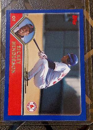 Rickey Henderson, graded 7.5