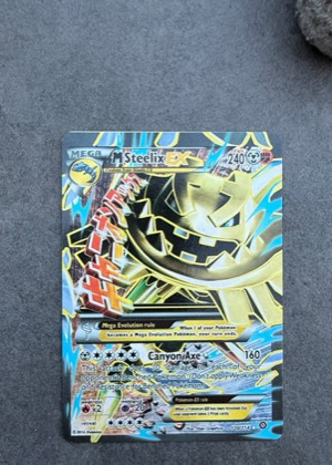 M Steelix EX (Full Art), graded 8.5