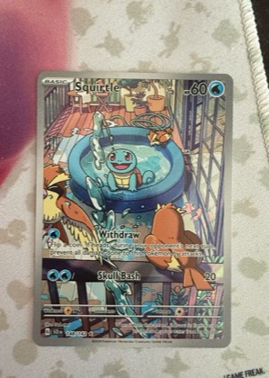 Squirtle, graded 9.5