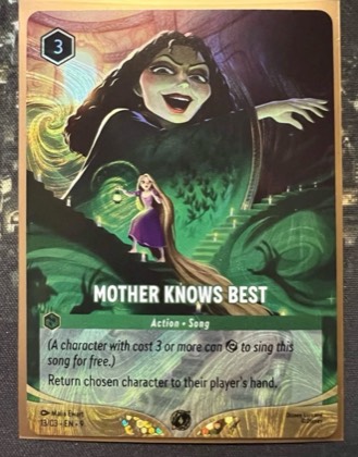 Mother Knows Best (Foil), graded 9.5