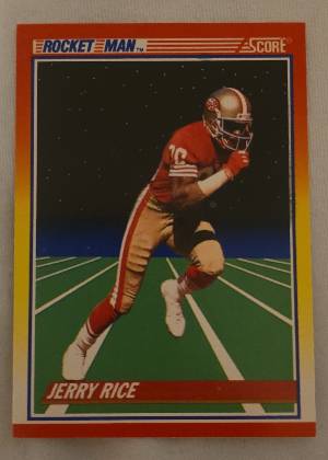 Jerry Rice, graded 9.5