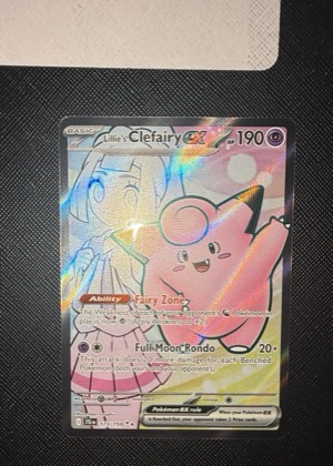 Lillie's Clefairy ex, graded 9.0